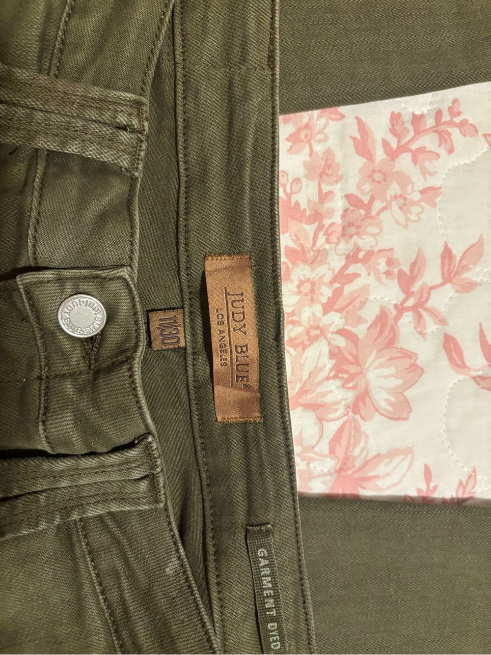 Judy Blue Olive Skinny Jeans